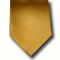 Solid Faille Gold Tie